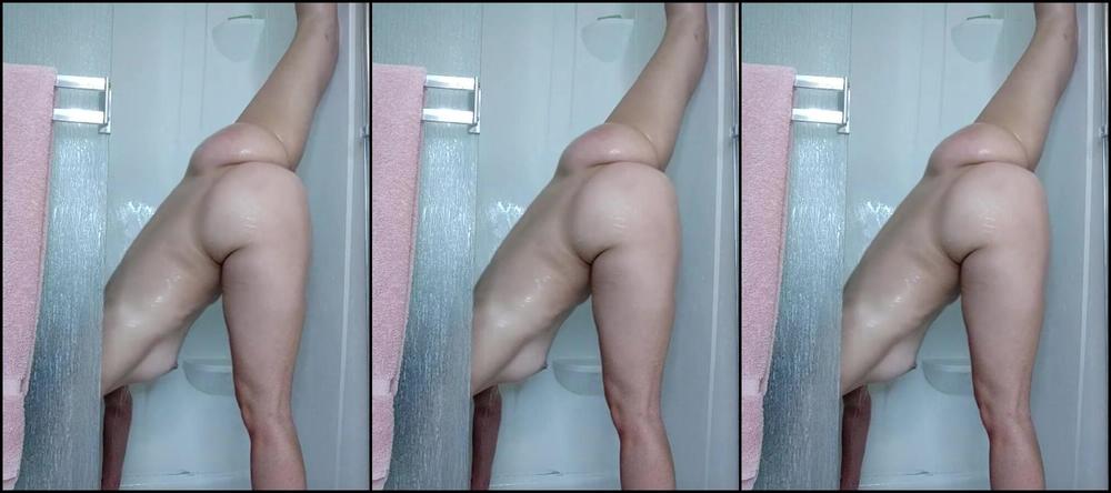 Rand Mia Post Cum Show Shower Stream