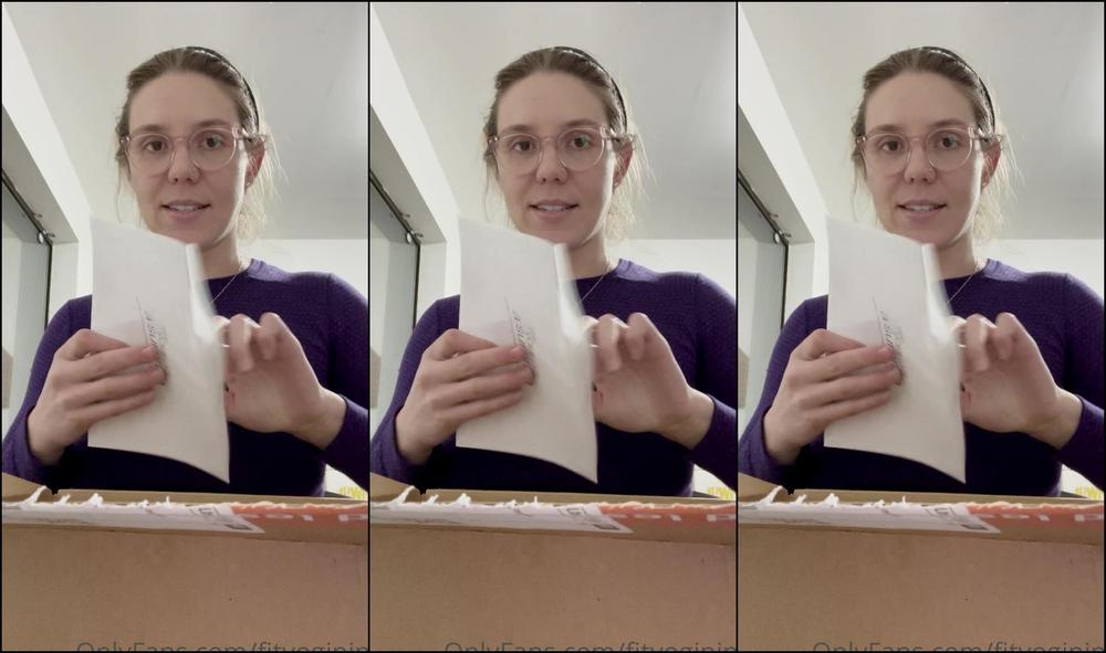 Fityoginina Unboxing Plus A Monumental First Time Story I Caught My First Time Ever Squirting On Came