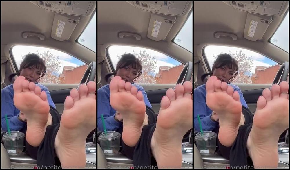 Petite Feet Penelope Aka Penelopestootsies739 Onlyfans Car Joi And Self Worship