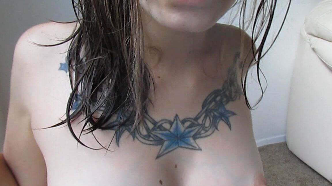 Xxsmiley Topless Smoking Babe