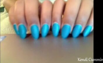 Kendicumming Pointed Nail Tap On Metal