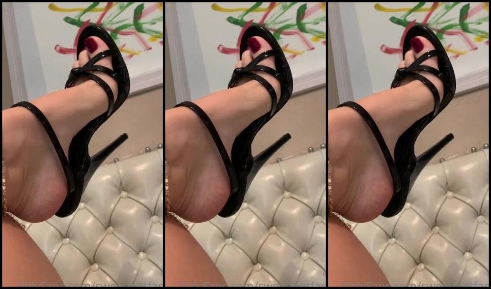 Sweetfeet2018 Nicknamed Sweetfeetfans Onlyfans Watch Me Wiggle In These Sexy Heels And New Pedi Xoxo