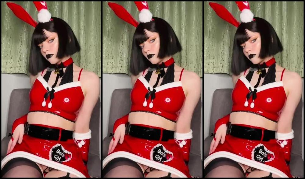 Thecutestkittycat S Nicknamed Thecutestkittycat 12 22 2023 Onlyfans Video Gagged Toy For Xmas