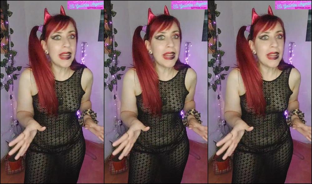 "ShyyFxx Tu gauchita Argentina" Femdom, Halloween, Feminizacion, Sph, Humillacion, Joi, Shyyfxx, Gauchita, Argentina, Pelirroja Argentina, Bruja Halloween, Pelirroja Caliente, Argentina Amateur, Joi Argentina, Pito Corto, Stockings, Suggest ShyyFxx T