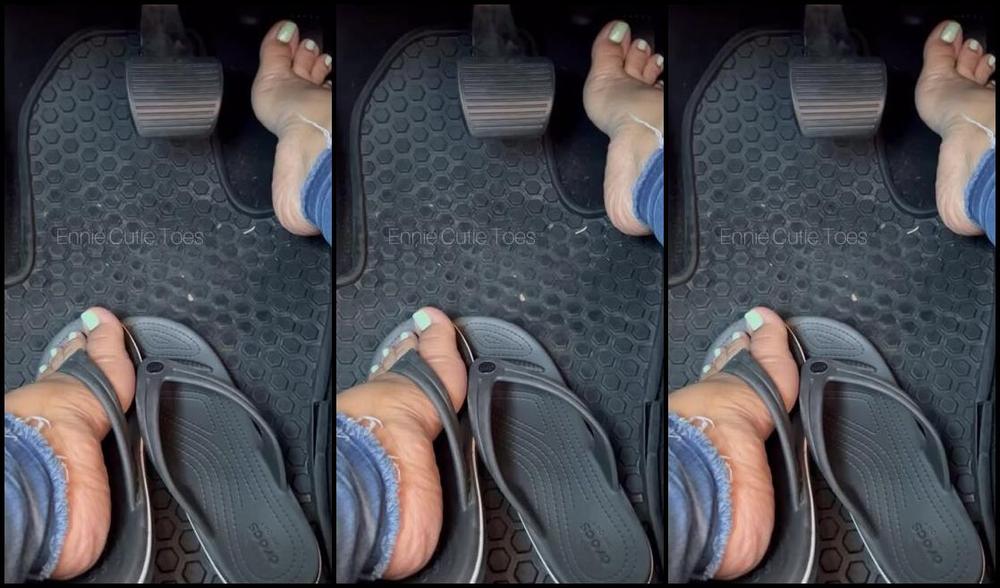 Ennie S Toes And Soles Nicknamed Enniestoes Onlyfans Take A Drive With