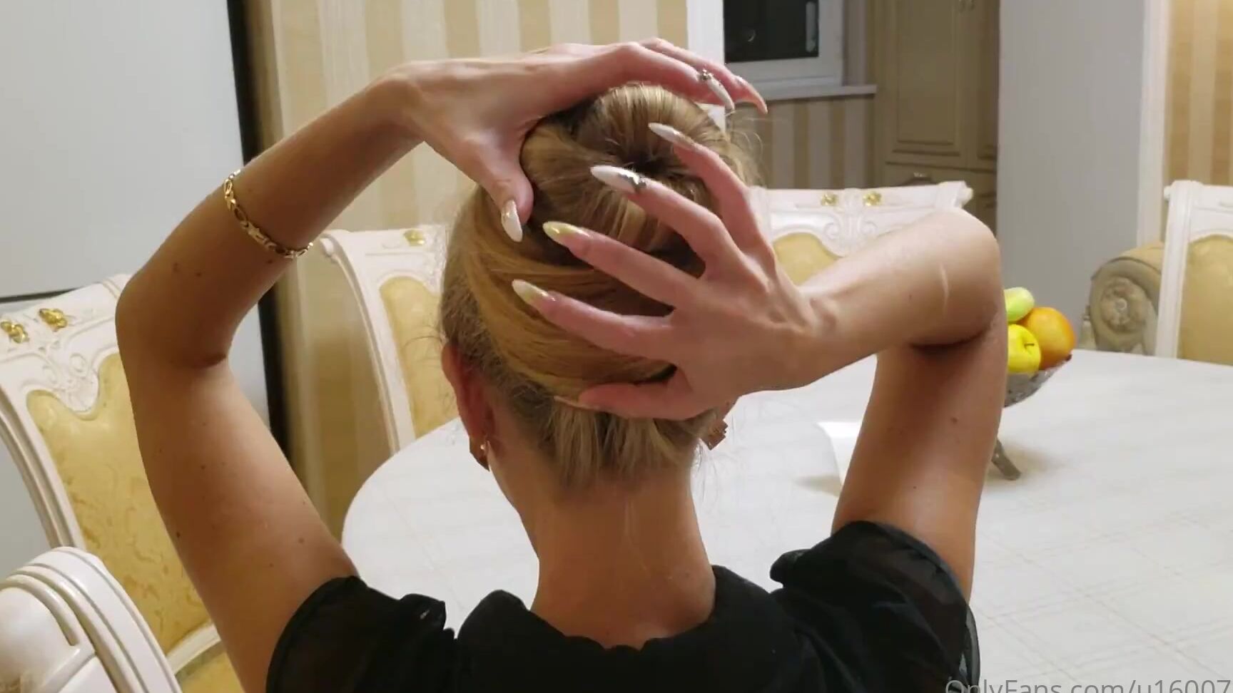 Alona Kravchenko Do You Like Hair Bun Dear Friends