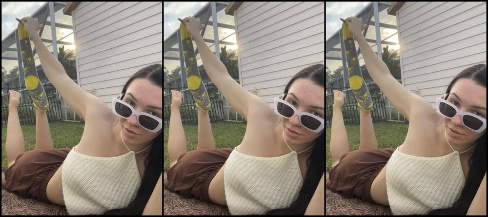 Nicolethedivine Foot Fetish 12 13 2023 Onlyfans Video My Backyard Is So Relaxing