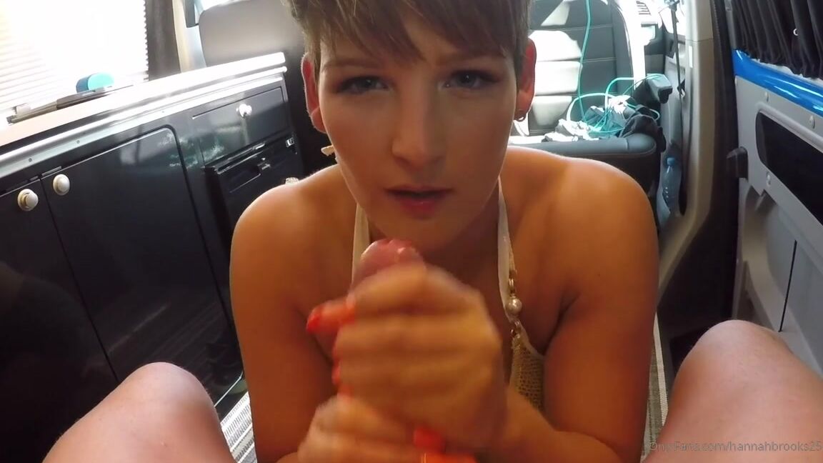 Hannahbrooks Start Your Weekend With A Naughty Wank Over This Minute Blow Job And Cim Compilation