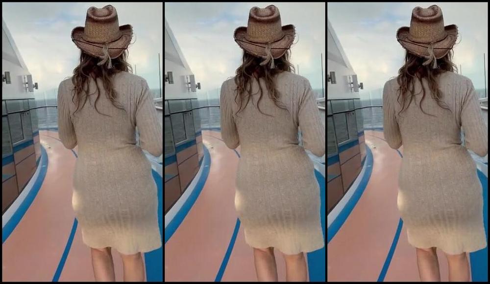 Longtoesally Nicknamed Longtoesally Stormy 03 21 2025 Onlyfans Video Walking On Cruise In Sweater Dress Part 4