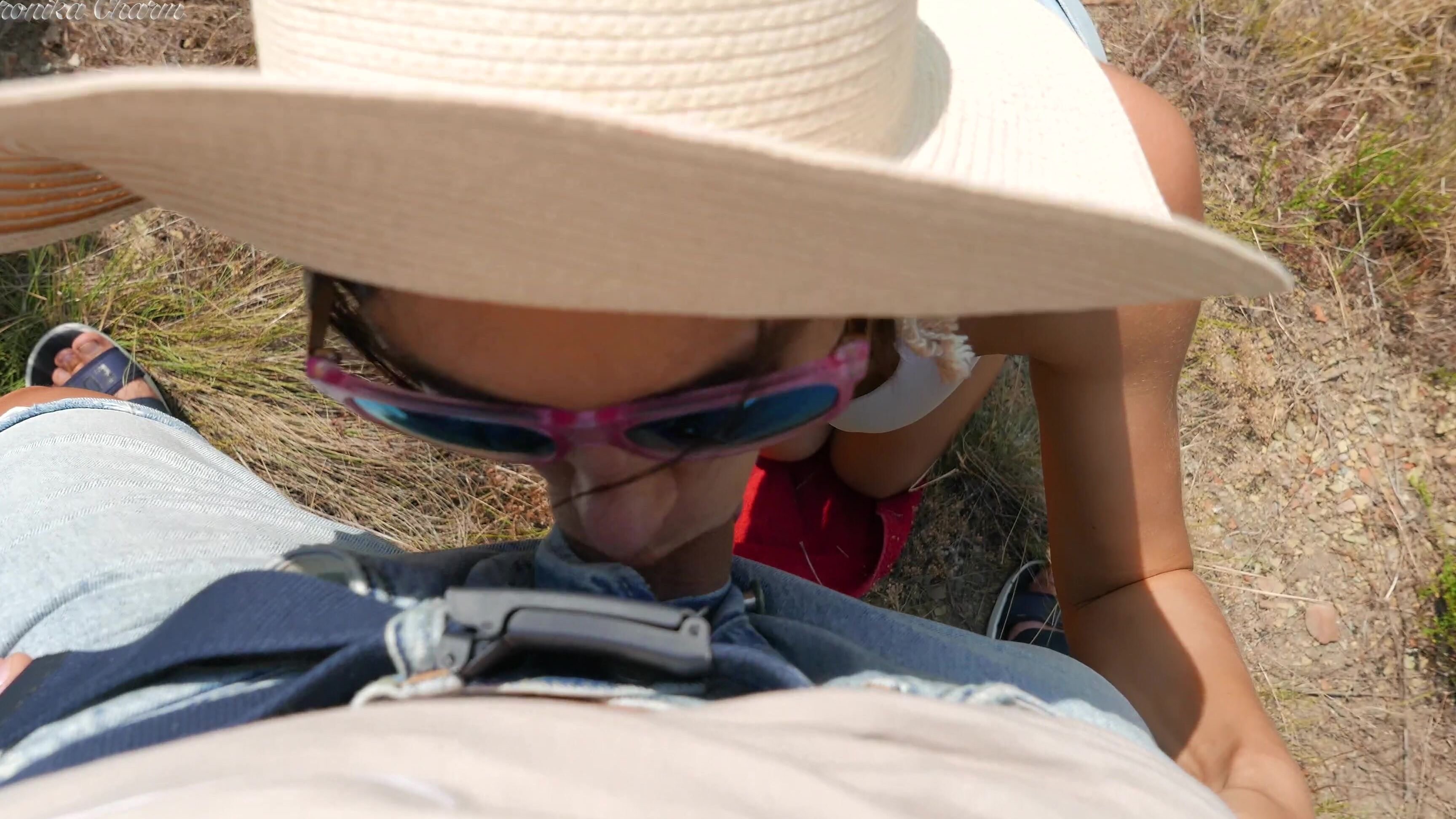 veronika charm 071 Amateur Public Blowjob near the Sea, Blonde Good Suck and Swallow Cum PornHubPremium