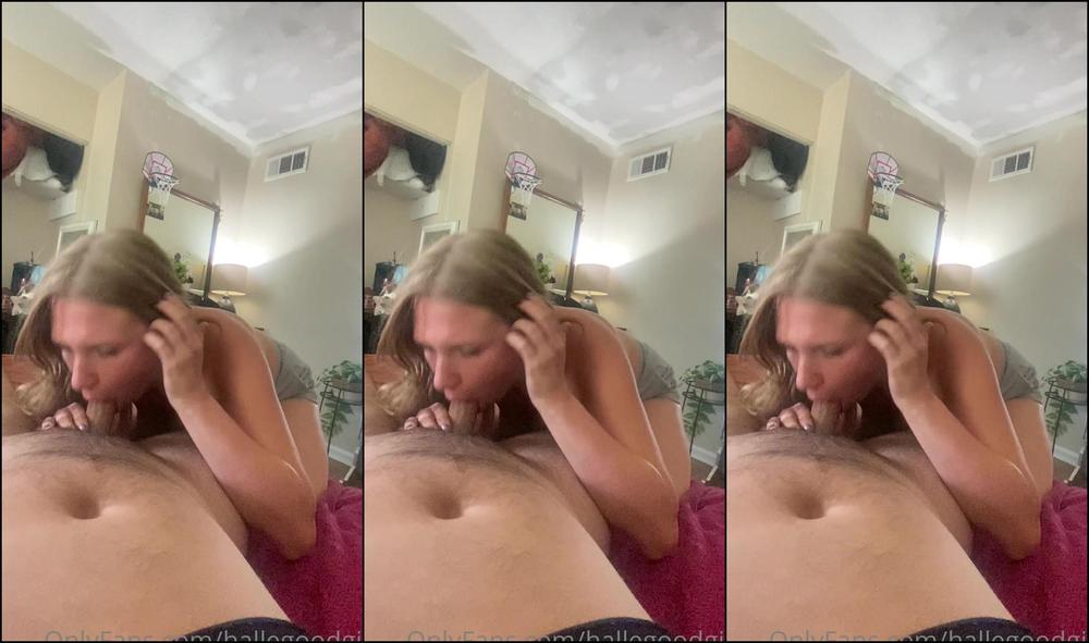 Hallegoodgirl New Full Length Blowjob Vid I