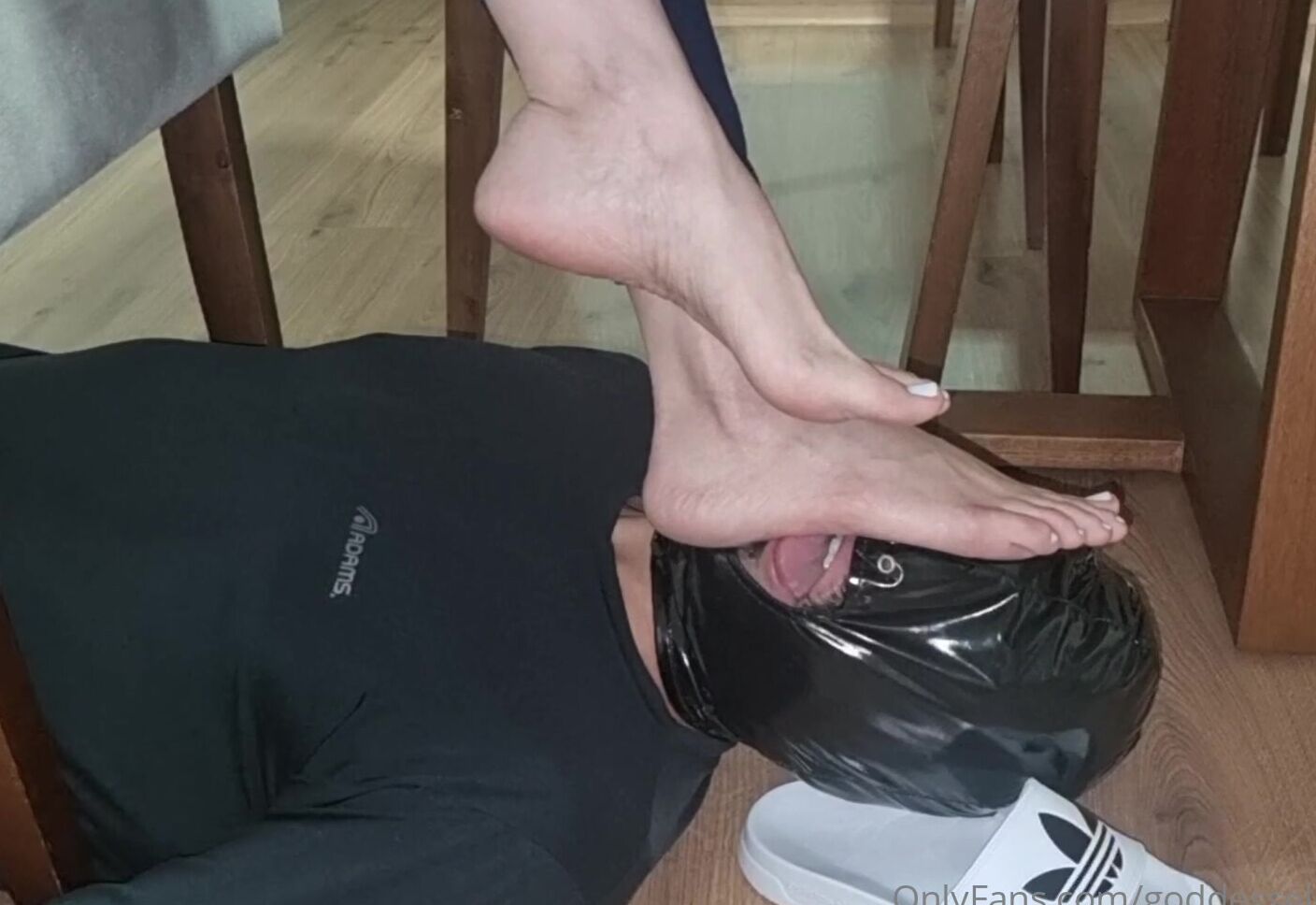 Goddesselisaa You Would Love To Be My Footrest While I Do My Things Wouldn T You