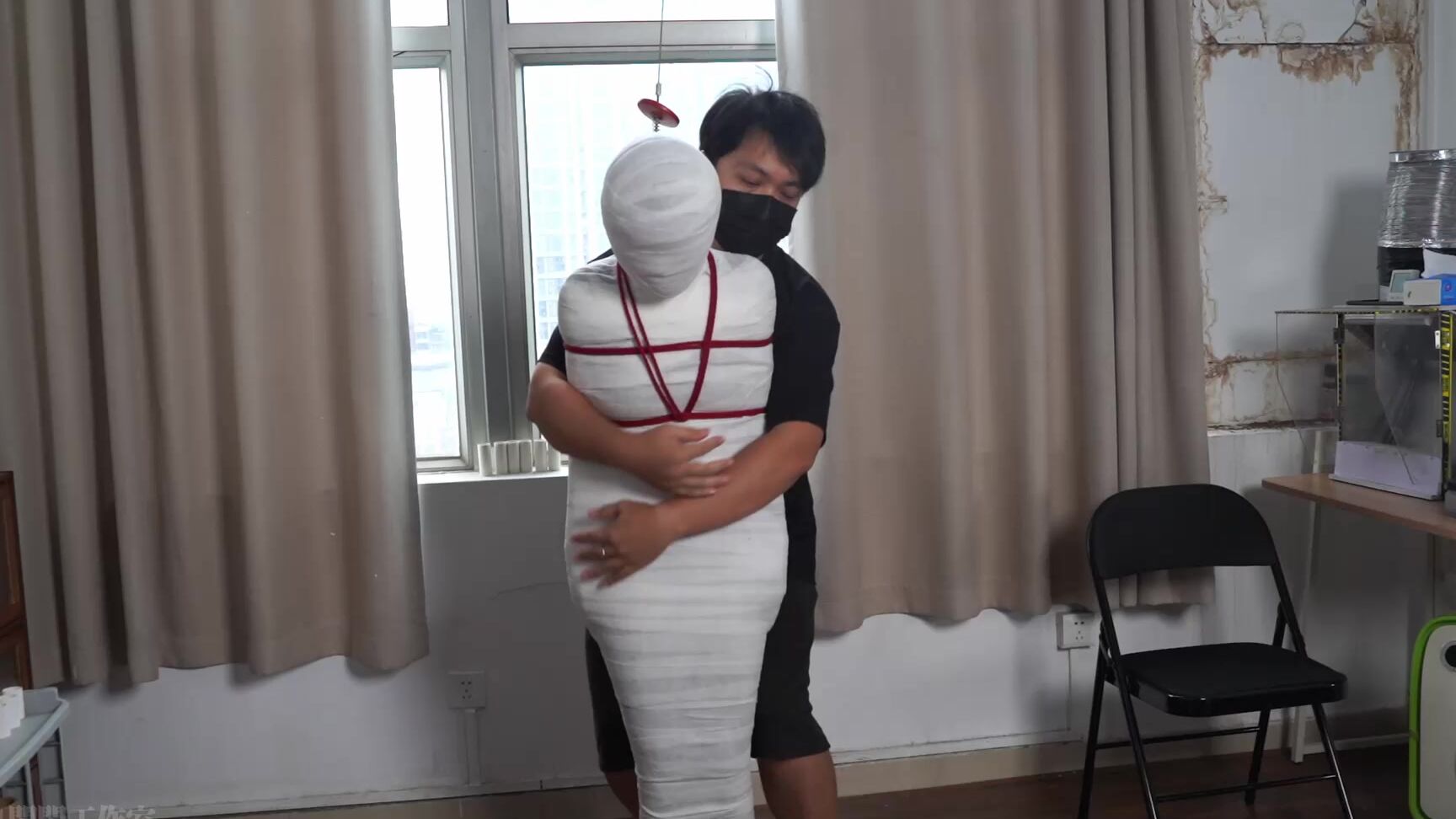 Studio Bling 20 Zentai Stockings Bandage Sleeping Bag Waterboarding