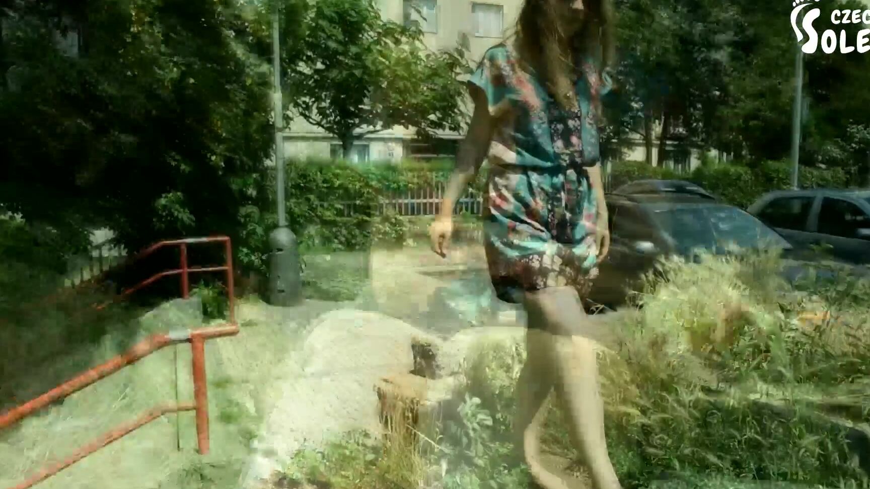 Czech Soles Barefoot Walking And Anna's Sexy Dirty Feet¡ (Foot Fetish, Foot Teasing) Czech Soles