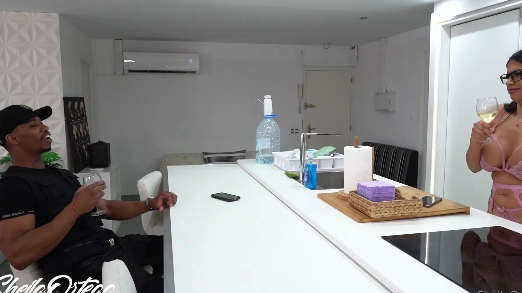 Sheilaortegaoff Bbc Papasito Fucking Me Muy Rico Creampie Min Real Big Black Cock Fuck