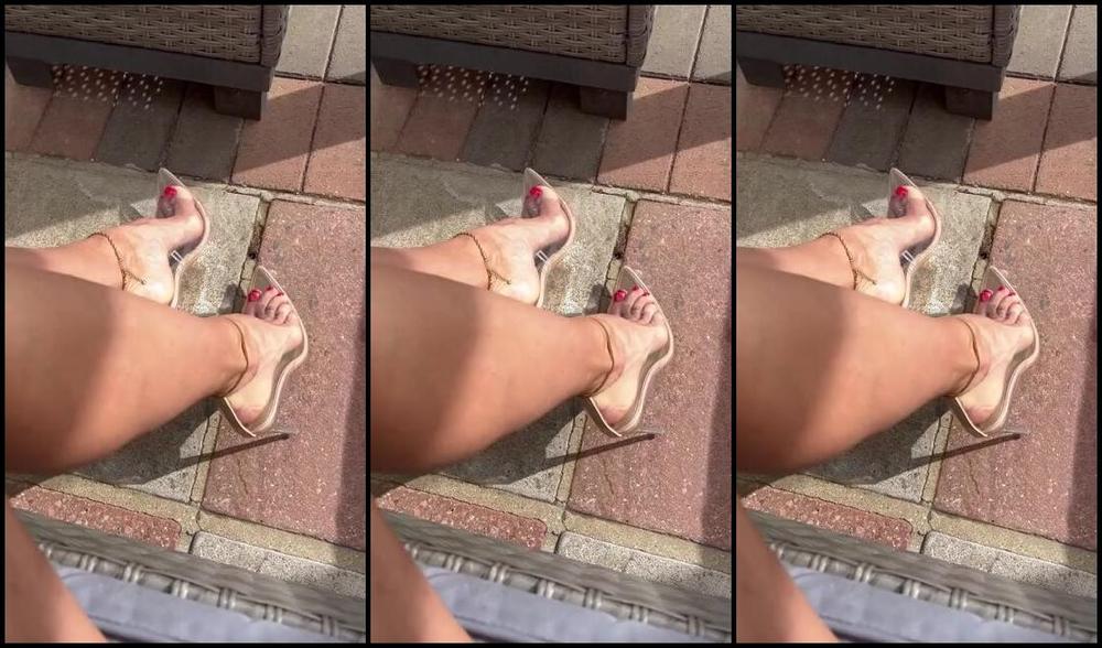 Heels Of Mine Nicknamed Heelsofmine 04 25 2024 Onlyfans Video I Know You Like My Clear Heelssoon Im Going For A Holiday Should I Take Them