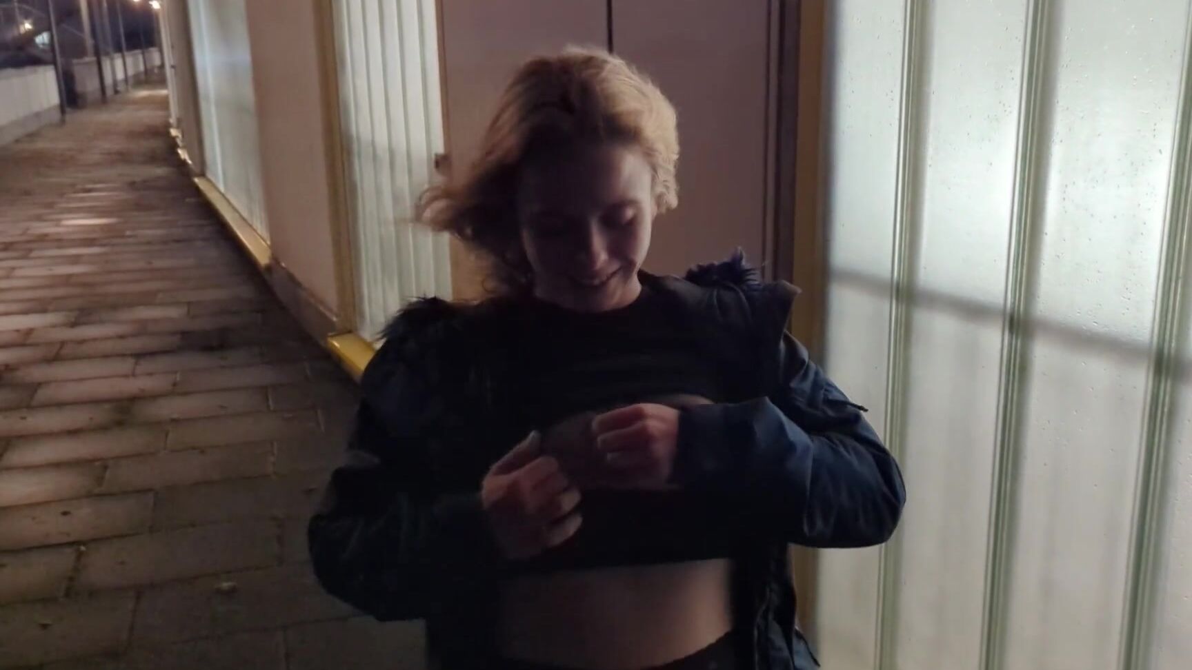 Mia Adler public quickie in the hockey stadium fan fuck during the game after the 2nd break Pornhub