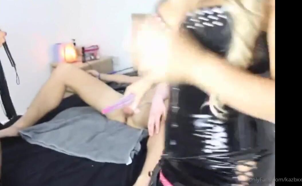 Kaz B Nicknamed Kazbxx Femdom 02 25 2020 Onlyfans Video Anal Beads For Slutty Slave