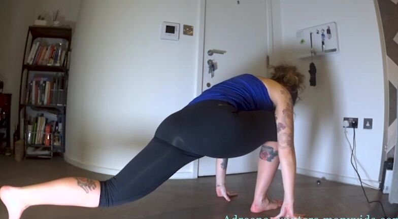 Exercise, PAWG, Voyeur, Workout/Gym, Yoga Pants adreena winters lycra yoga session ManyVids