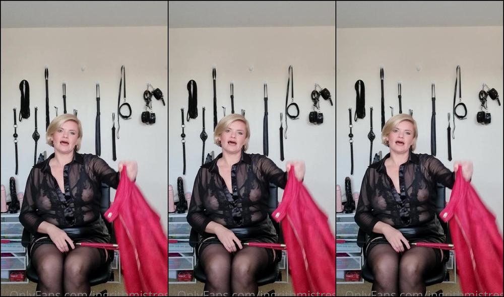 Ingrithmistress You Want To Be Mi Slave You Pathetic Fool  Onlyfans XXX