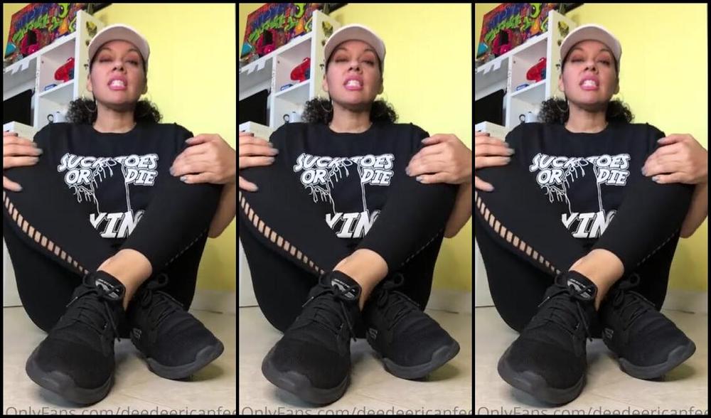 Deedeericanfeet Onlyfans As Requested Here U Can C My Actual Sneakers I Wear To Work Everyday No Smell To Be Honest But Som