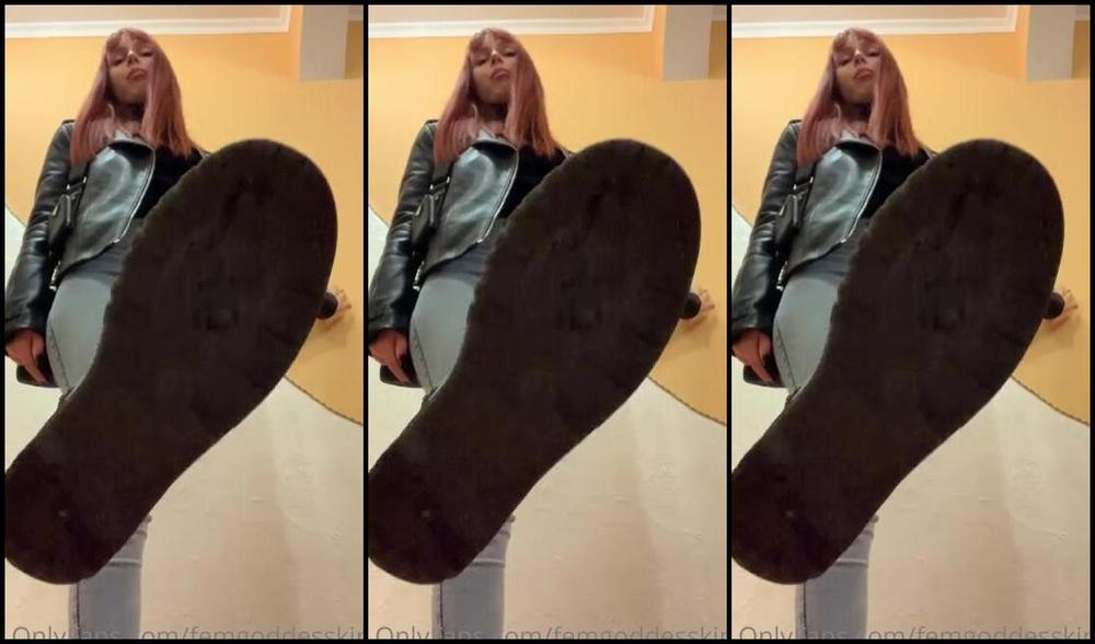 Femgoddesskira Onlyfans Today You Are My Servant And You Will Scrub My Shoes With Your Tongue