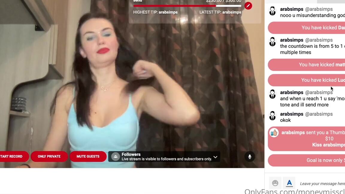 Moneymissclaaa7 Nicknamed Moneymissclaaa7 Onlyfans Monday 25Th July Live Stream On My Loyal Fans