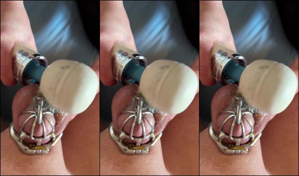 Ruinedorgasms Cuckold Yyc She Tried Using Her Vibrator To Shake Loose The Broken Key That S Stuck Inside The Lock