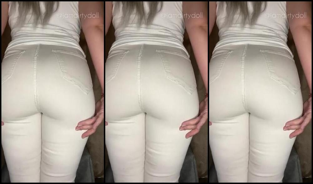 Dirtydoll Nicknamed Iamdirtydoll 10 04 2023 Onlyfans Video Do You Like White Jeans