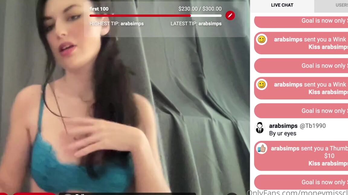 Moneymissclaaa7 Nicknamed Moneymissclaaa7 Onlyfans Watch How My Ass Drained 2 Idiots During My Last Live Stream On Loyal Fans