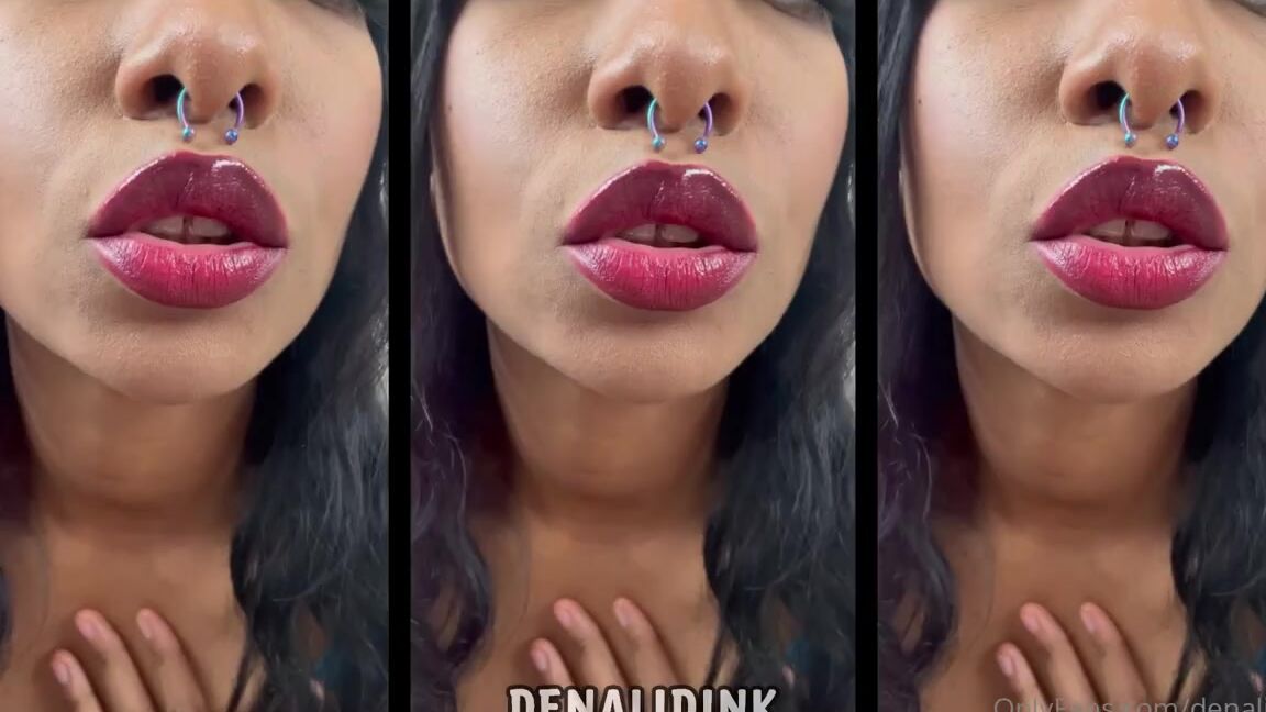 Denali Dink Lu Nicknamed Denalidink 11 02 2023 Onlyfans Video Making Blowing Clouds Look Sexy Tags Smoke Lipstick Drool Spit Lingerie Tits Topless Close Up