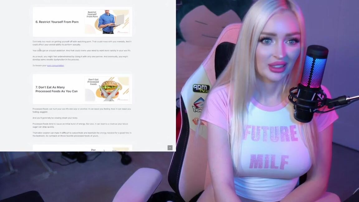 Kristen Lanae Nicknamed Kristenlanae Onlyfans Sex Talk Episode 25 Reviewing Sex Advice Articles I Came Across Several Articles Giving Sex J