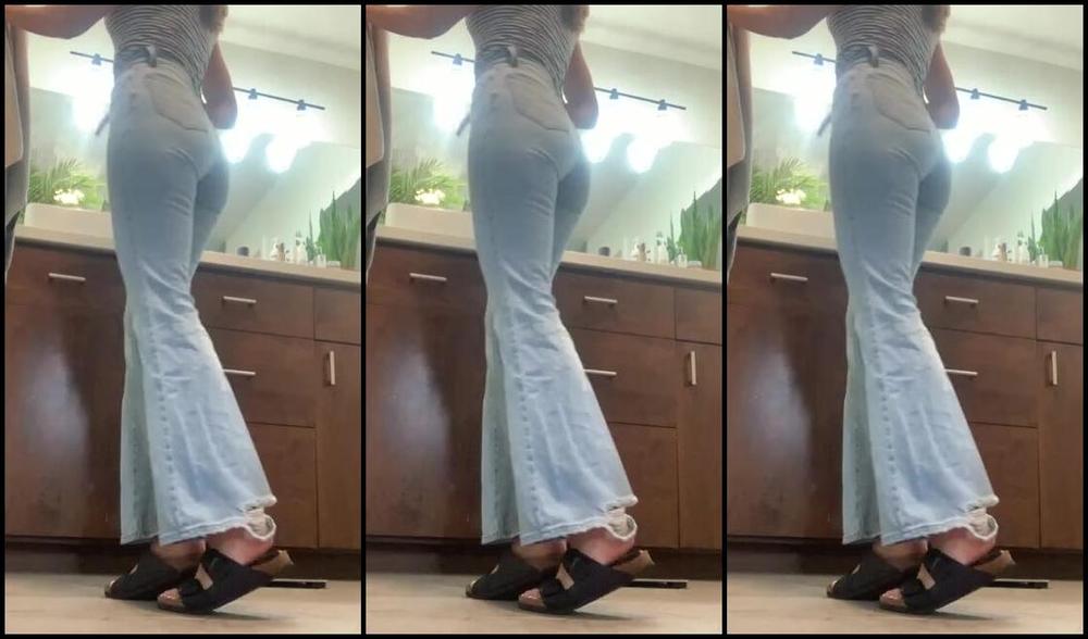 Gia Hottest Nicknamed Giaglows Onlyfans 03 31 2023 Do You Like My Sexy Vintage Bell Bottoms With Birks