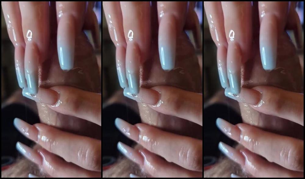 Claw Queen Nicknamed Clawqueen 07 22 2023 Onlyfans Video Giving Him One Last Mind Bending Hand Job With This Set Of Nails Before Getting My Es