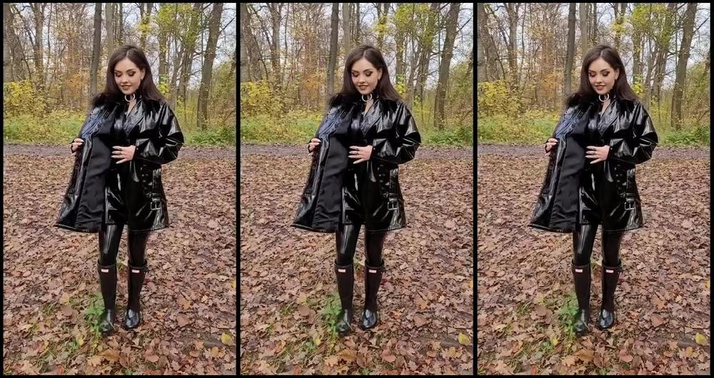 Sophie X Elodie Nicknamed Sophie X Elodie 02 07 2024 Onlyfans Video Spaziergang In Meinem Gl Nzenden Outfit Und Pvc Mantel Zvnk