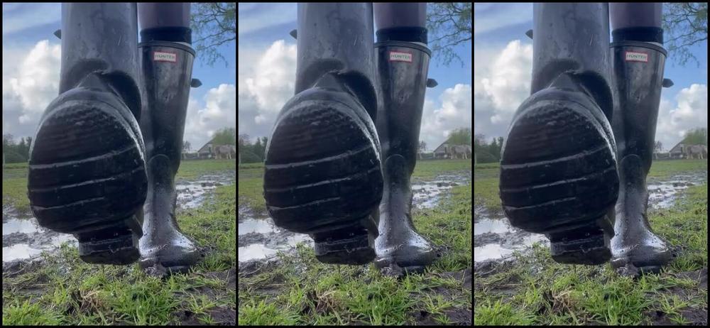 Equestrian Queen Sasja Luna Nicknamed Queensasjaluna 04 16 2024 Onlyfans Video Video Of Me In My Muddy Hunter Boots