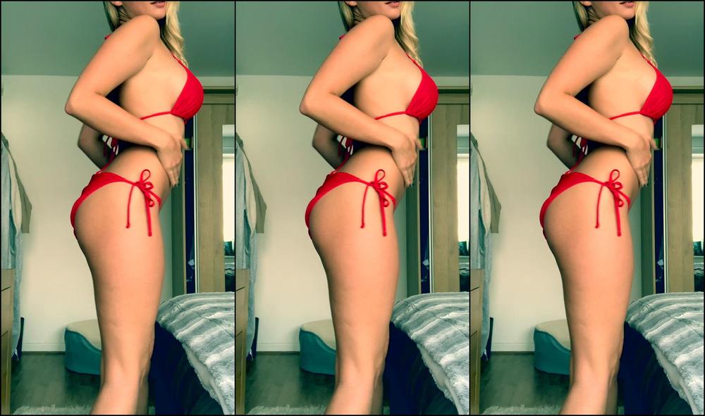 "PeachySkye" bikini, oil, striptease, teens (18+) Bikini strip manyvids