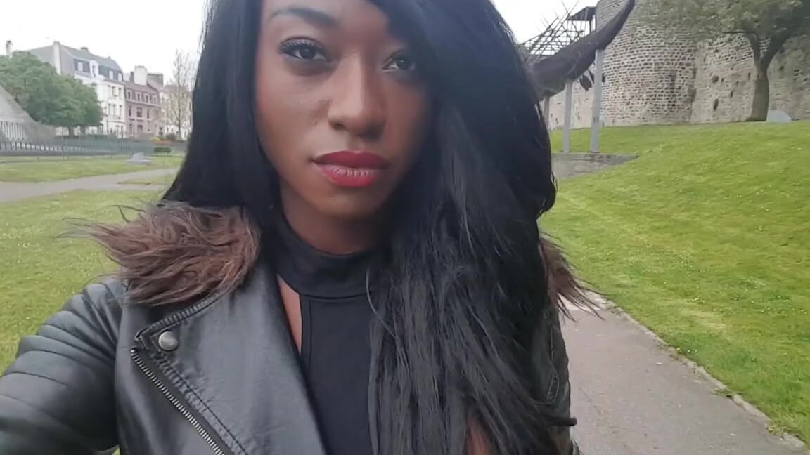 Miss Foxx Nicknamed Missfoxx 05 05 2017 Onlyfans Video Video Leather Jacket Jeans And That Sexy Walk