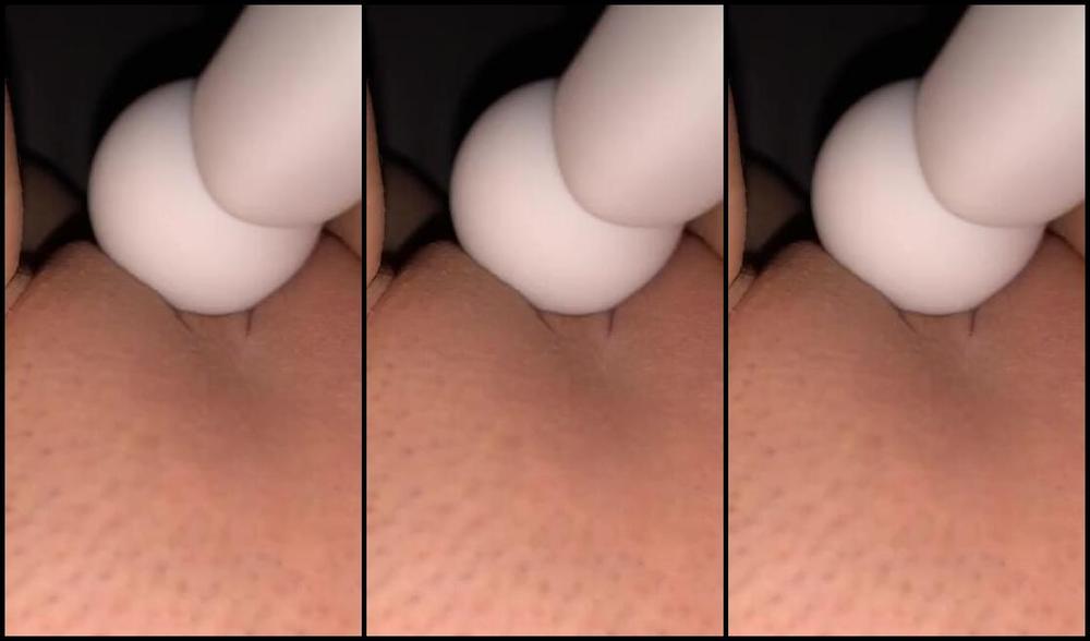 Jennaize Nicknamed Jennaize Onlyfans Using The New Vibrator Wand From Yesterday