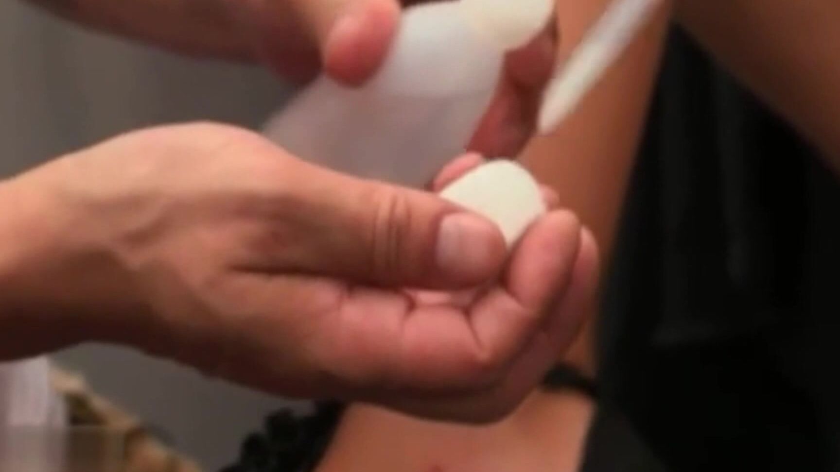 "Angell Summers, Anissa Kate, Lana Fever, Nasta Zya, Katia de Lys, Emy Russo, Mlle Justine, Sofia Pearl, Liza Del Sierra, Sabrina Sweet, Florian, Ian Scott, Tony Carrera" DP, Uniform, Stockings, All Sex Infirmieres sans culotte Blue One