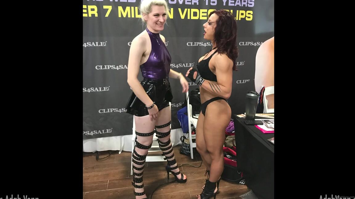 Miss Adah Vonn Nicknamed Topdomme Onlyfans Full Clip 250 Enjoy A Little Bts Action From The Brooklyn Sex Expo In September Of 2019