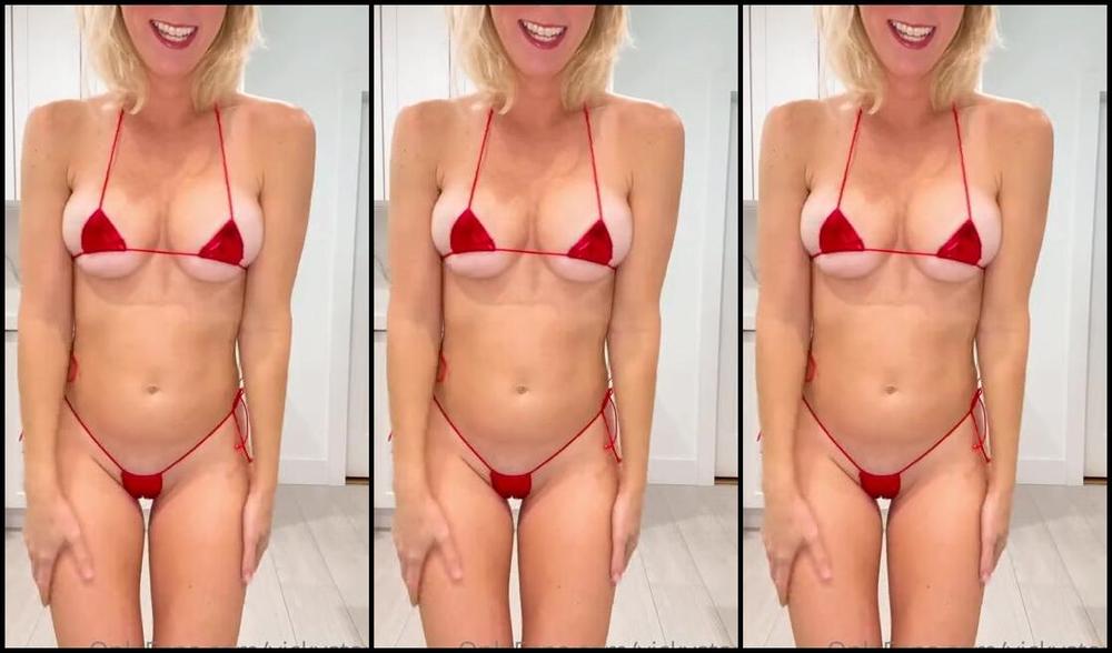 Vicky Stark Nicknamed Vickystark 03 04 2023 Onlyfans Video Red Amp White Micro Bikini Try On Video Tip Are Always Appreciated E