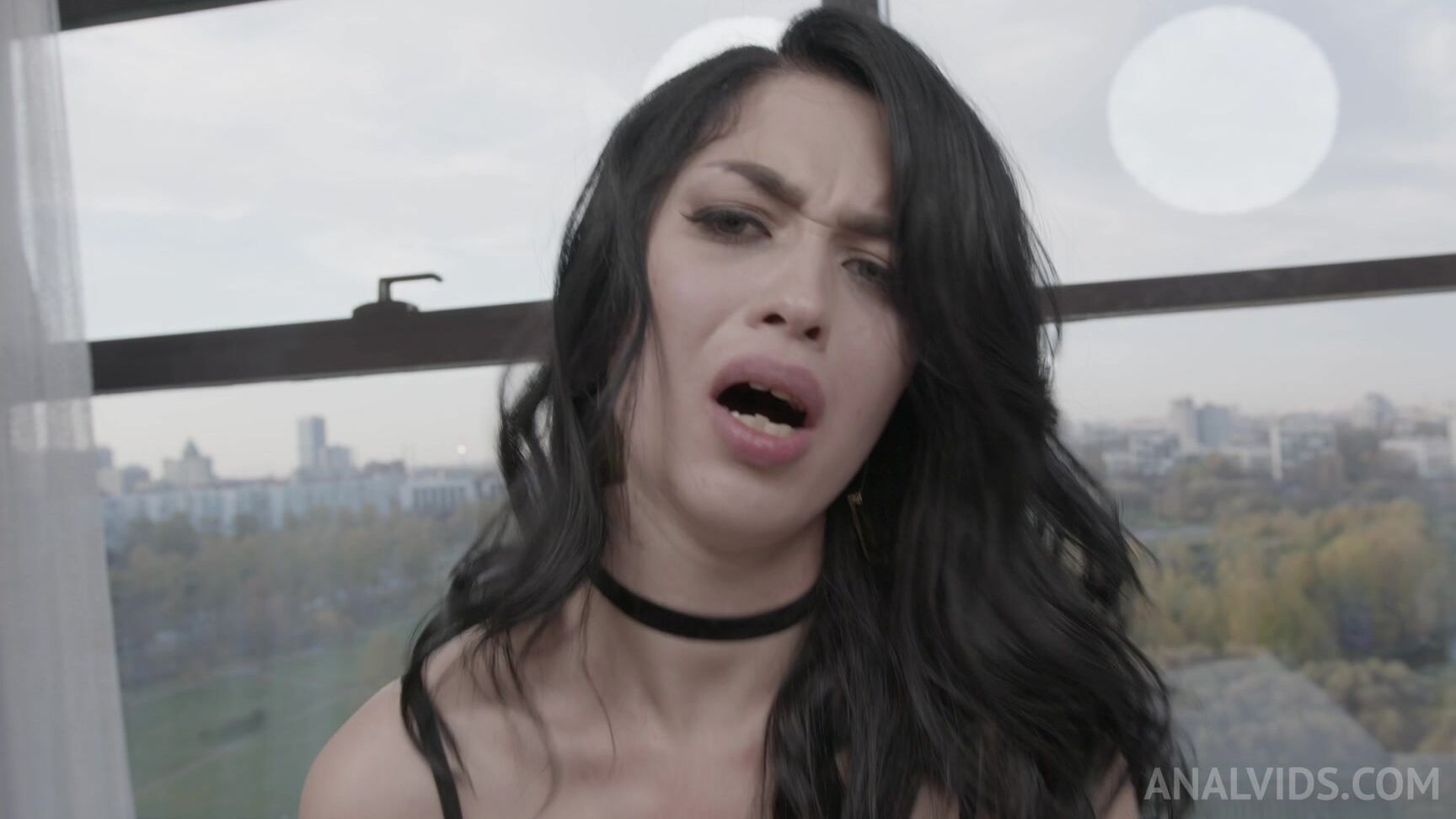 "Milena Briz" Anal, Rough, Brunette, Facial, Gapes, Blowjob Milena Briz - Big Dick Crush Milena's Butt with Gapes, Balls Deep Ass and Cum in Mouth SiteRip