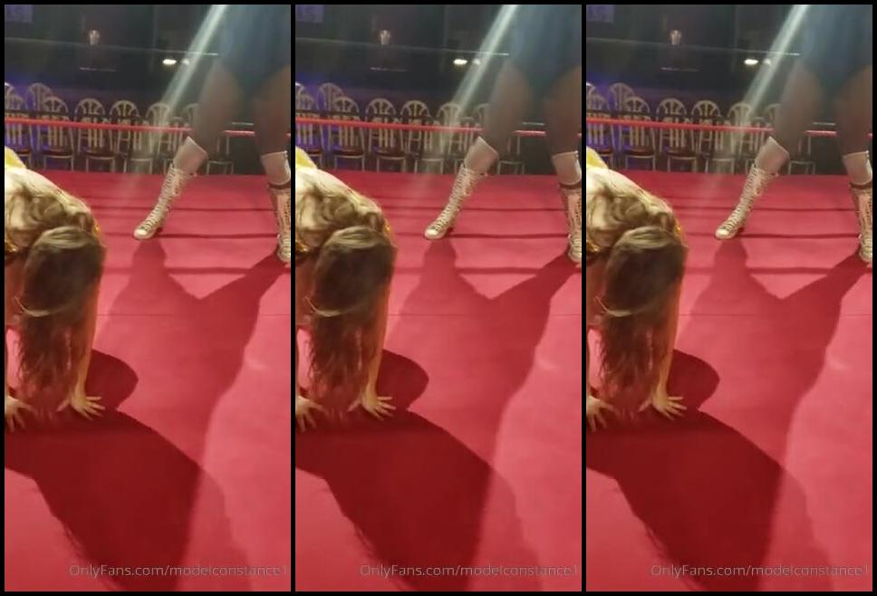 Constance Nicknamed Modelconstance1 20 09 2019 Onlyfans Video Bts Video Misty Lovelace Sashasteel3 Femalewrestling Fantas