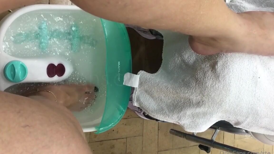 Ste Feet Nicknamed Ste Feet Onlyfans Um Pouquinho Do Meu Dia De Ontem No Salo Pedicure Spa Com Massagem