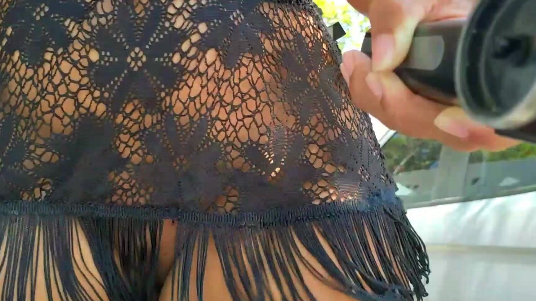 "K3X PRODUCTIONS" exhibitionism, publicflashing, publicoutdoor, upskirt SHHER SKIRT SHOWING OFF AROUND manyvids