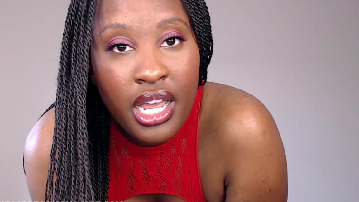 "UnfriendlyBlckHottie" ebony female domination, humiliation task, pussy denial, slave training, verbal humiliation Waste your Seed loser manyvids