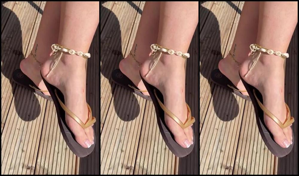 Letty Blondie Nicknamed Yourbest Blondie 08 23 2025 Onlyfans Video Almost 3 Minutes Of Pure Teasing Its My Very First Flip Flop Dangling Video Watch Me