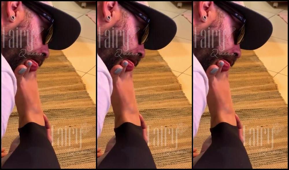 Fairy Queen Nicknamed Fairyqueen Feet 08 20 2024 Onlyfans Video I Got Home Tired So I Made My Slave To Support My Perfect Feet And Legs