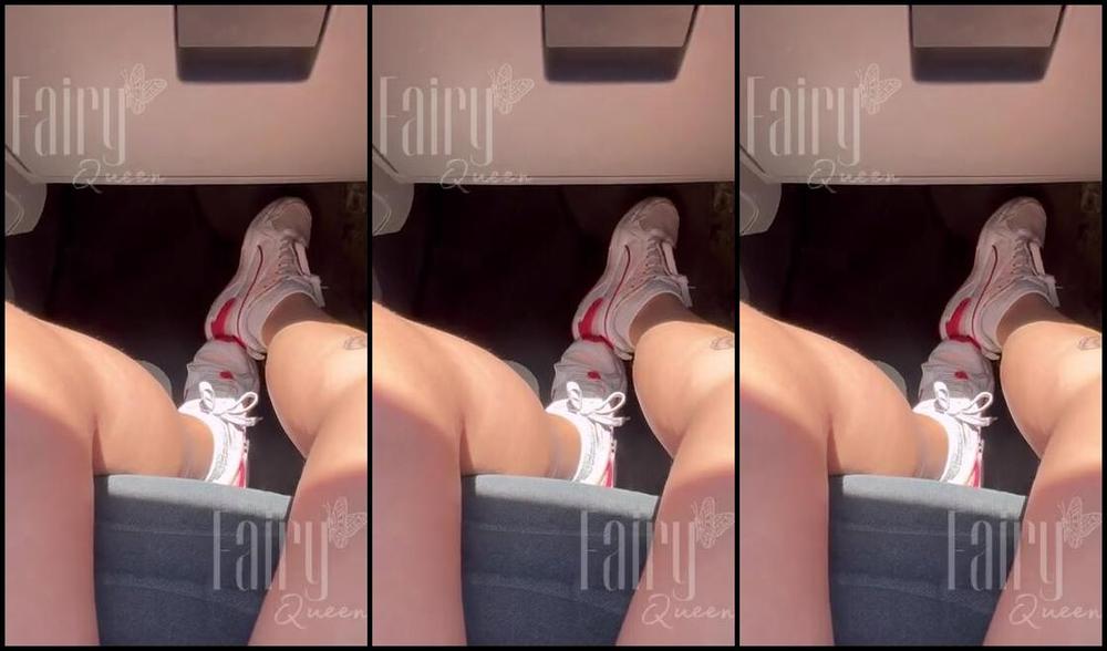 Fairy Queen Nicknamed Fairyqueen Feet 01 10 2024 Onlyfans Video I Took Off My Sneakers In The Car After The Gym Wearing These Socks For A